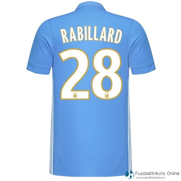 Marseille Trikot Auswarts Rabillard 2017-18 Fussballtrikots Günstig